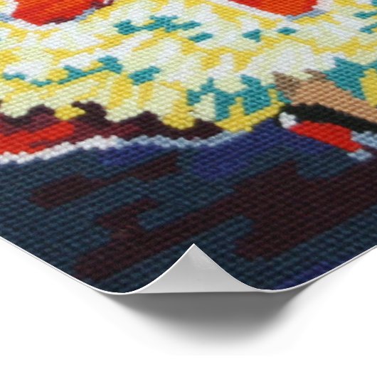 Flamenco Dancer Poster (Ecke)