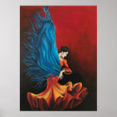 Flamenco Dancer Poster (Vorne)
