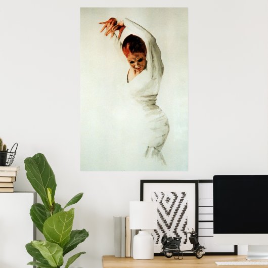 Flamenco Dancer Poster (Heimbüro)