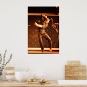 Flamenco Dancer Poster (Küche)