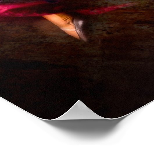 Flamenco Dancer Poster (Ecke)