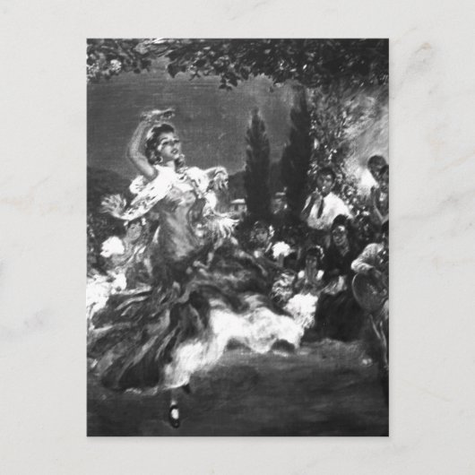 Flamenco Dancer Postkarte (Vorderseite)