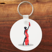 Flamenco Dancer Schlüsselanhänger (Vorderseite)
