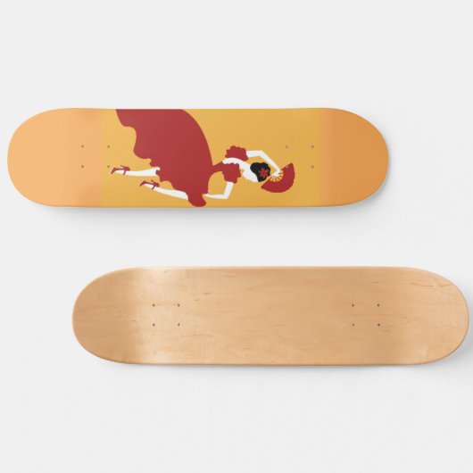 Flamenco Dancer Skateboard (Horizontal)