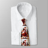 Flamenco Dancer Spanish Music Band Krawatte (Gebunden)