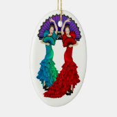 Flamenco Dancer - SRF Keramik Ornament (Rechts)