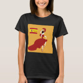 Flamenco Dancer T - Shirt (Vorderseite)