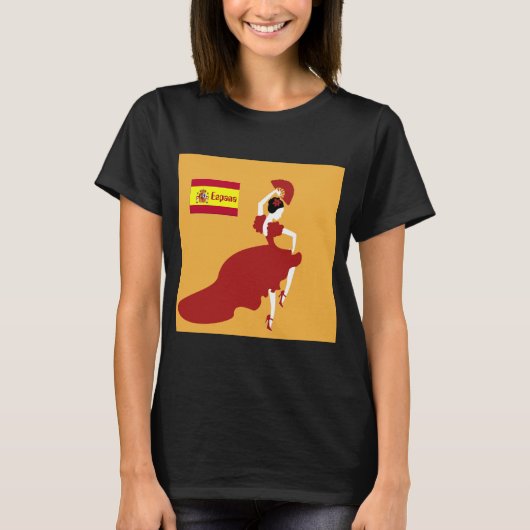 Flamenco Dancer T - Shirt (Vorderseite)
