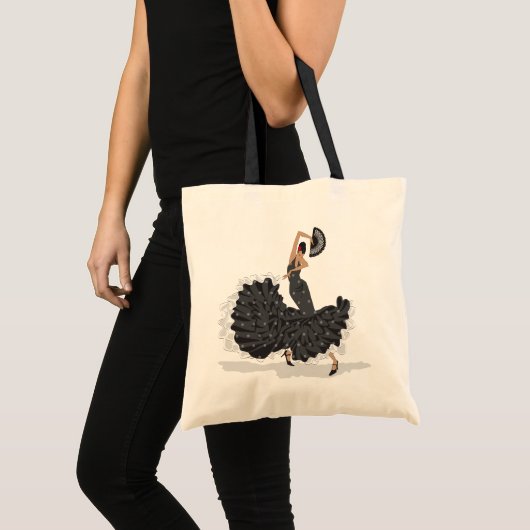 Flamenco Dancer Tasche (Vorderseite (Produkt))