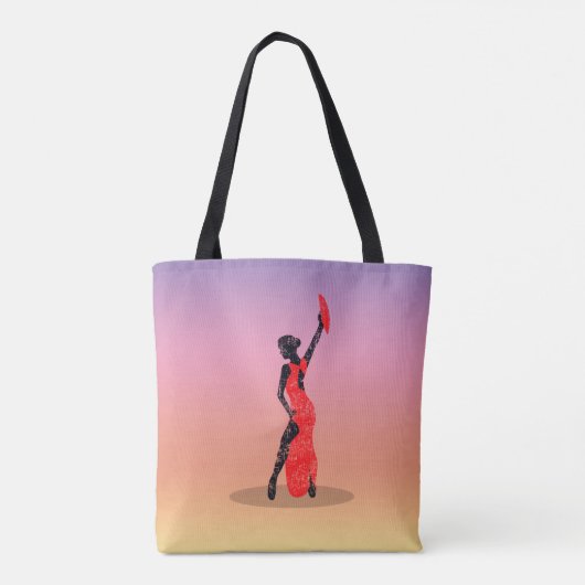Flamenco Dancer Tasche (Rückseite)