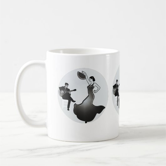 Flamenco Dancer Tasse (Links)