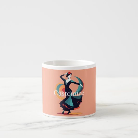 Flamenco Dancer Thunder_Cove Espressotasse (Vorderseite)