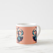 Flamenco Dancer Thunder_Cove Espressotasse (Vorderseite Rechts)