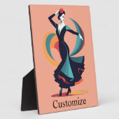 Flamenco Dancer Thunder_Cove Fotoplatte (Seite)