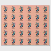 Flamenco Dancer Thunder_Cove Geschenkpapier (Flach)