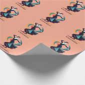 Flamenco Dancer Thunder_Cove Geschenkpapier (Ecke)