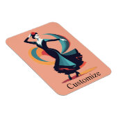 Flamenco Dancer Thunder_Cove Magnet (Rechte Seite)