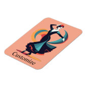 Flamenco Dancer Thunder_Cove Magnet (Linke Seite)