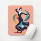Flamenco Dancer Thunder_Cove Mousepad (Mit Mouse)