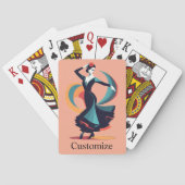 Flamenco Dancer Thunder_Cove Spielkarten (Rückseite)