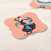 Flamenco Dancer Thunder_Cove Untersetzer (angewinkelt)