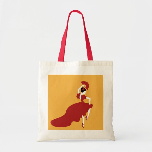 Flamenco Dancer Tote Bag Tragetasche (Vorne)
