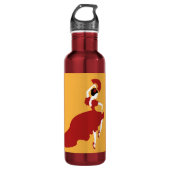 Flamenco Dancer Wasserflasche Edelstahlflasche (Vorderseite)