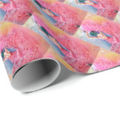 FLAMENCO DANCER WRAPPPAPIER GESCHENKPAPIER (Rolleneckpunkt)