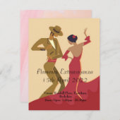 Flamenco Dancers Red Dress (Vorne/Hinten)