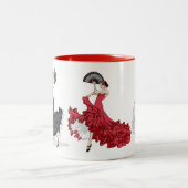 Flamenco Dancers Tasse (Mittel)