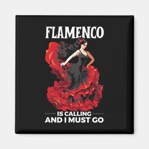 Flamenco Dancing Spanish Dancer Spanien Flamenco D Magnet