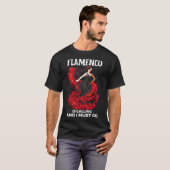 Flamenco Dancing Spanish Dancer Spanien Flamenco D T-Shirt (Vorne ganz)
