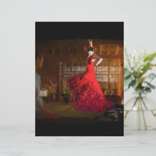 Flamenco feuert Teehaus in Tokio, Japan Briefbogen (Stehend Vorderseite)