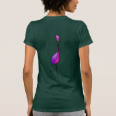 Flamenco-Flamingo T-Shirt (Rückseite)