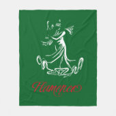 Flamenco Fleecedecke (Vorderseite)