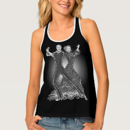 FLAMENCO Frauenoberseite Tanktop