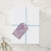 Flamenco-Gift-Tags Geschenkanhänger (Mit Garn)