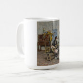 Flamenco-Gitarrenspielerin (spanische Gitarrist) Kaffeetasse (Vorderseite Links)