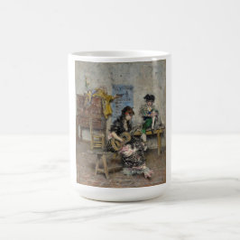 Flamenco-Gitarrenspielerin (spanische Gitarrist) Kaffeetasse