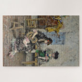 Flamenco-Gitarrenspielerin (spanische Gitarrist) Puzzle (Horizontal)