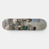 Flamenco-Gitarrenspielerin (spanische Gitarrist) Skateboard (Horizontal)