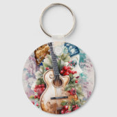 Flamenco Guitar Schlüsselanhänger (Rückseite)