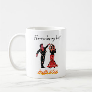 Flamenco hat mein Herz Kaffeetasse
