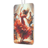 Flamenco High Fashion Latina Dancer Lateinisch Spa Autolufterfrischer (Links)