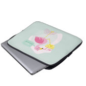 Flamenco Hola Verano Laptopschutzhülle (Vorne Knopf)