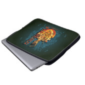 Flamenco II - Laptop-Sieb Laptopschutzhülle (Vorne Knopf)