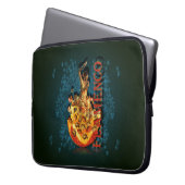 Flamenco II - Laptop-Sieb Laptopschutzhülle (Vorderseite Links)