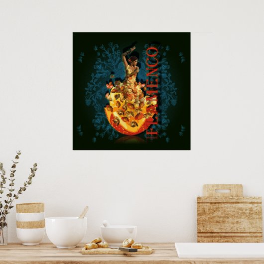 Flamenco II - Poster (Küche)
