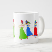 Flamenco Jumbo-Tasse (Vorderseite Rechts)