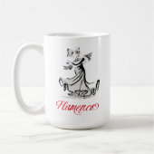 Flamenco Kaffeetasse (Links)